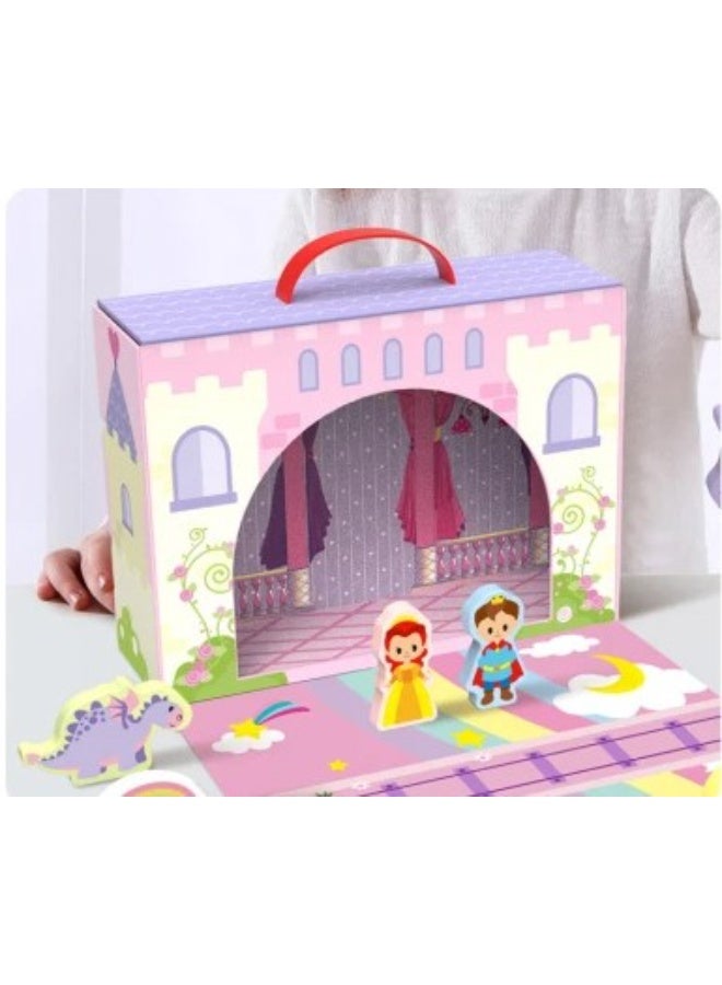 Tooky Toys Castle Play Box - 13 Pcs - Image 4